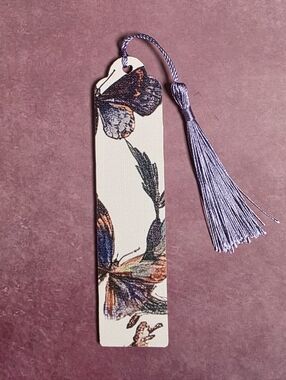 Floral Tassel Bookmark